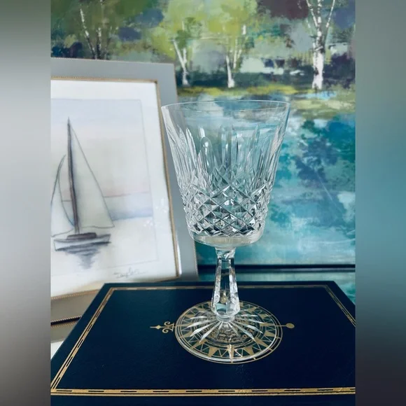 Vintage Set of 5 Waterford Kenmare Claret Wine Goblets| Ireland | 1968 | Marked - Picture 3 of 7